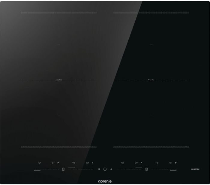 Варильна поверхня Gorenje індукційна, 60см, PowerBoost, TouchControl, збільшена площа приготування, чорний