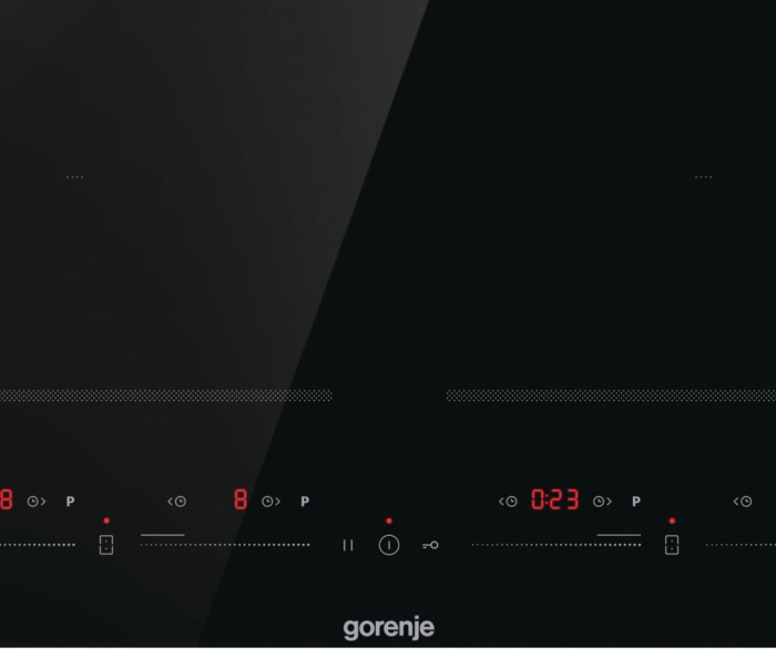 Варильна поверхня Gorenje індукційна, 60см, PowerBoost, TouchControl, збільшена площа приготування, чорний