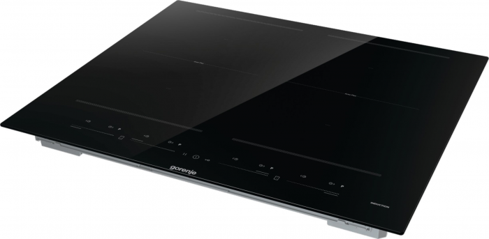 Варильна поверхня Gorenje індукційна, 60см, PowerBoost, TouchControl, збільшена площа приготування, чорний
