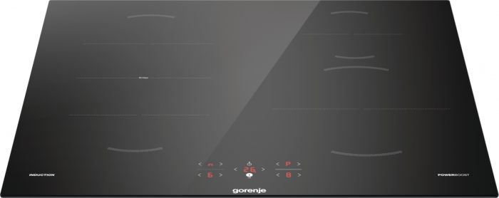 Варильна поверхня Gorenje індукційна, 60см, PowerBoost, TouchControl, поєднання конфорок, чорний