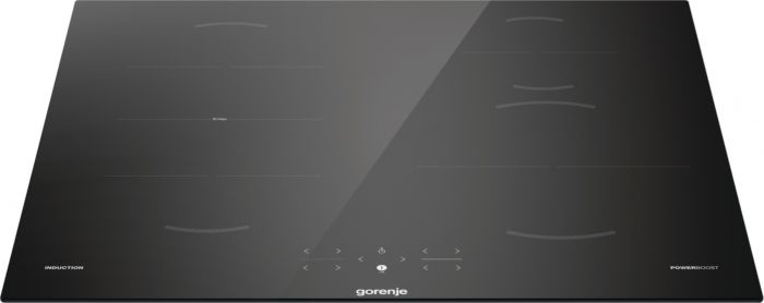 Варильна поверхня Gorenje індукційна, 60см, PowerBoost, TouchControl, поєднання конфорок, чорний