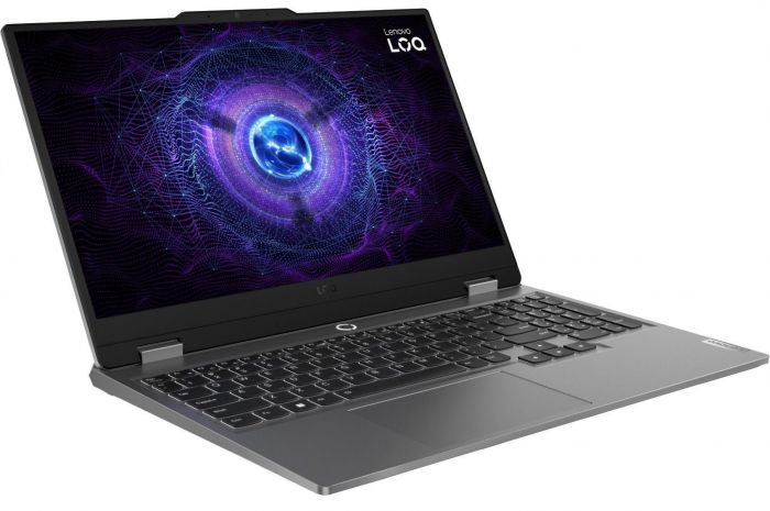 Ноутбук Lenovo LOQ-15IAX9 15.6" FHD IPS AG, Intel i5-12450HX, 24GB, F1TB, NVD3050-6, DOS, сірий