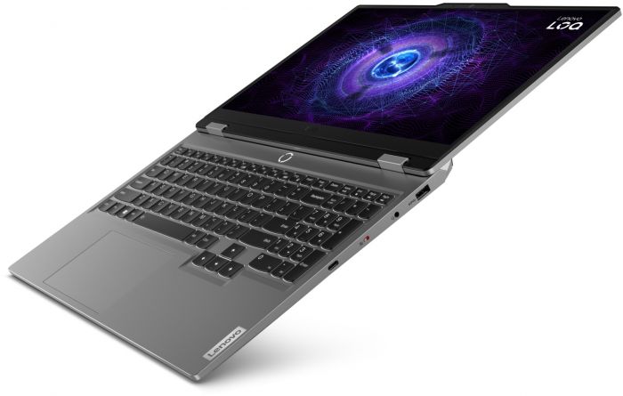 Ноутбук Lenovo LOQ-15IAX9 15.6" FHD IPS AG, Intel i5-12450HX, 24GB, F1TB, NVD3050-6, DOS, сірий