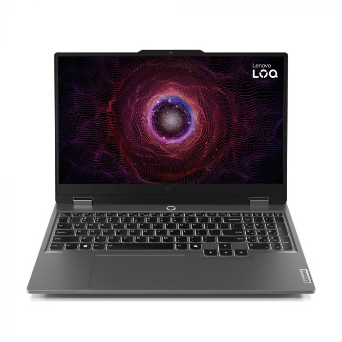 Ноутбук Lenovo LOQ-15ARP9 15.6" FHD IPS AG, AMD R7-7435HS, 16GB, F512GB, NVD4050-6, DOS, сірий