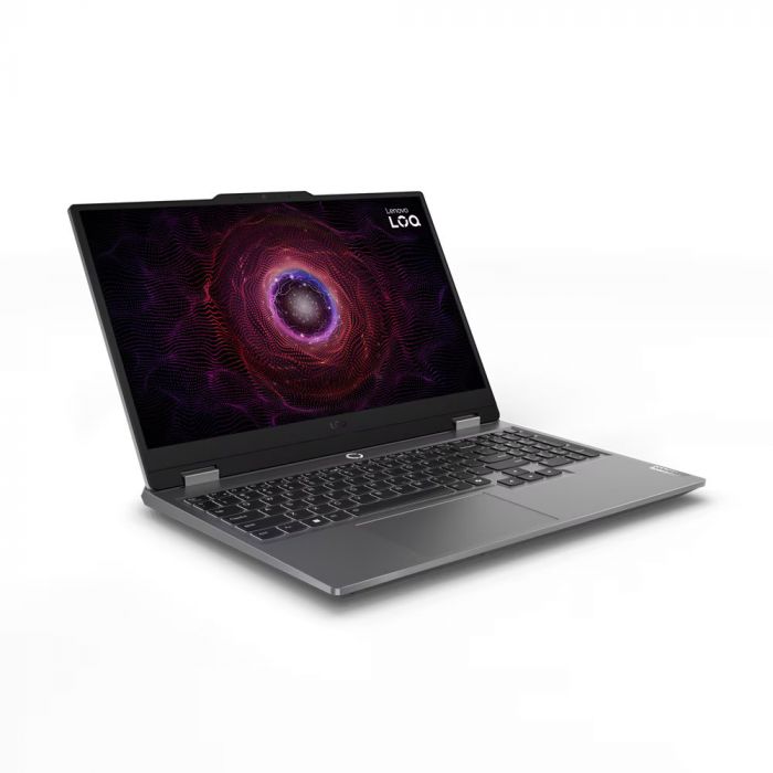 Ноутбук Lenovo LOQ-15ARP9 15.6" FHD IPS AG, AMD R7-7435HS, 16GB, F512GB, NVD4050-6, DOS, сірий