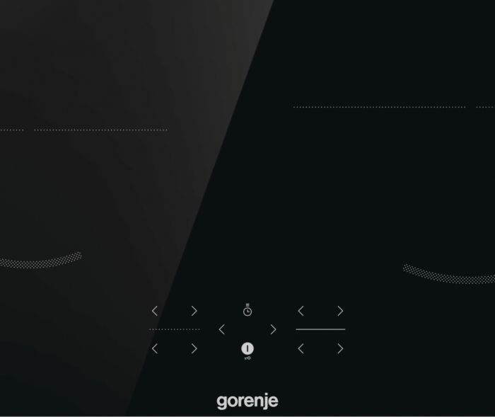 Варильна поверхня Gorenje індукційна, 60см, PowerBoost, TouchControl, поєднання конфорок, чорний
