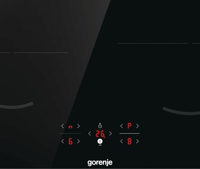 Варильна поверхня Gorenje індукційна, 60см, PowerBoost, TouchControl, поєднання конфорок, чорний