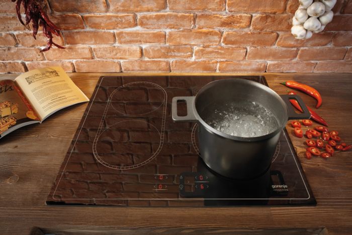 Варильна поверхня Gorenje індукційна, 60см, PowerBoost, TouchControl, поєднання конфорок, чорний