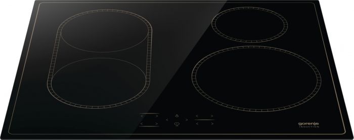 Варильна поверхня Gorenje індукційна, 60см, PowerBoost, TouchControl, поєднання конфорок, чорний