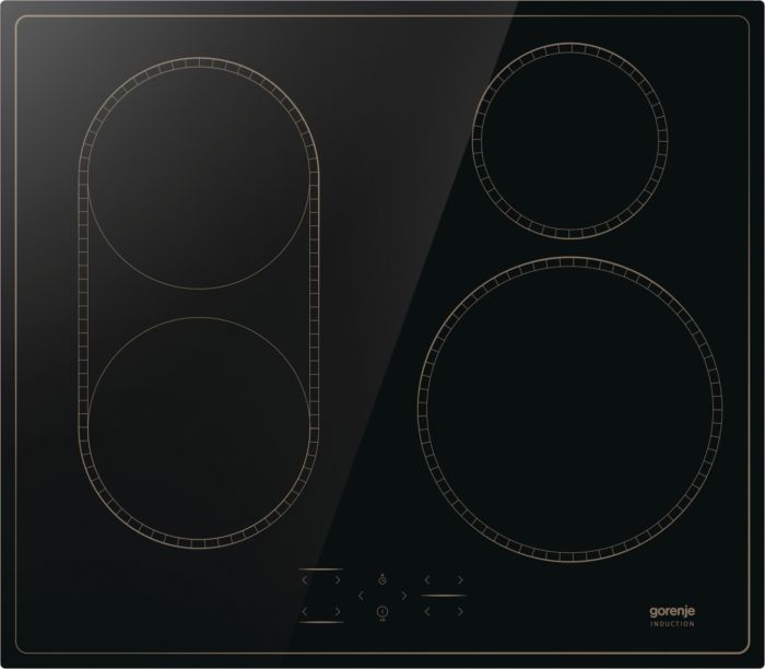 Варильна поверхня Gorenje індукційна, 60см, PowerBoost, TouchControl, поєднання конфорок, чорний