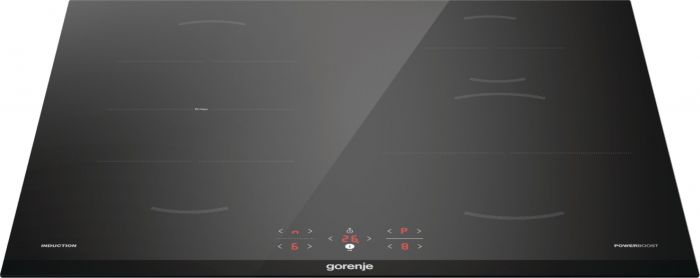 Варильна поверхня Gorenje індукційна, 60см, Bridge, TouchControl, чорний