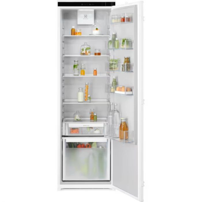 Холодильна камера Electrolux вбудована, 177x55х55, 309л, А++, ST, дисплей, білий