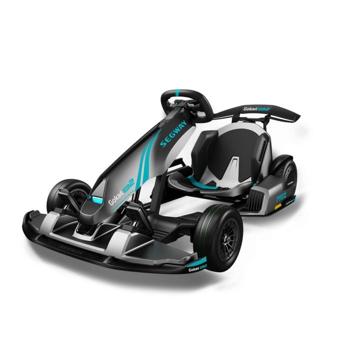 Карт Segway-Ninebot GoKart PRO 2, сіро-блакитний