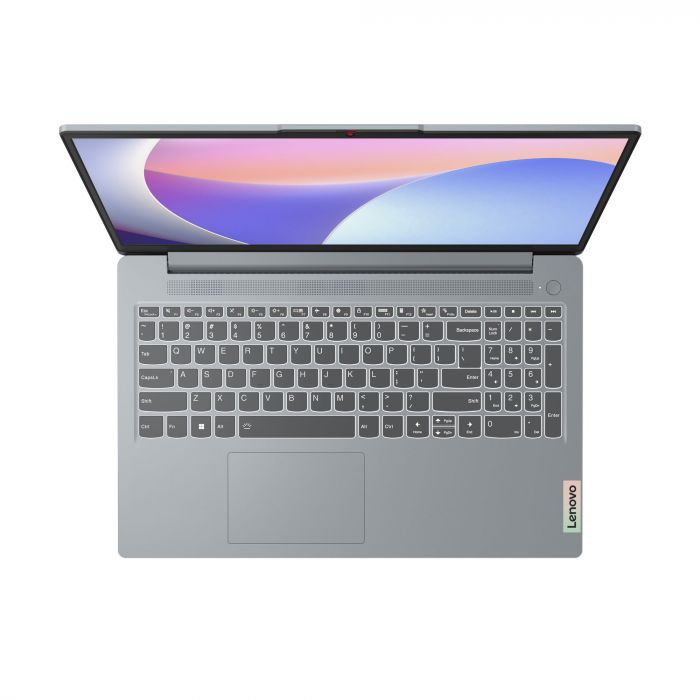 Ноутбук Lenovo IdeaPad Slim 3-15AMN8 15.6" FHD IPS AG, AMD R5-7520U, 16GB, F512GB, UMA, DOS, сірий