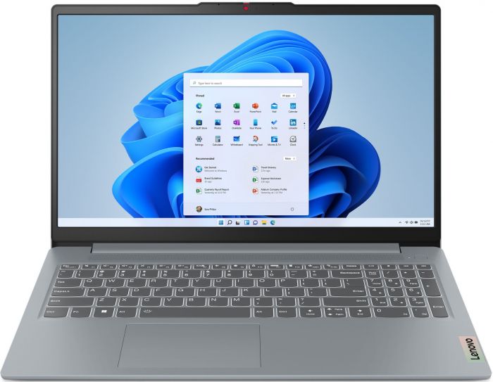 Ноутбук Lenovo IdeaPad Slim 5-16IAH8 16" WUXGA IPS AG, Intel i5-12450H, 16GB, F1TB, UMA, DOS, сірий