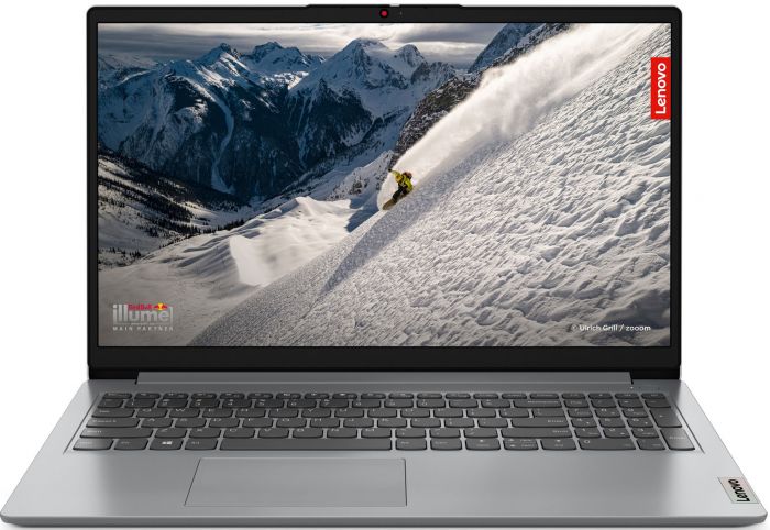 Ноутбук Lenovo IdeaPad 1-15AMN7 15.6" FHD IPS AG, AMD R5-7520U, 8GB, F512GB, UMA, DOS, сірий