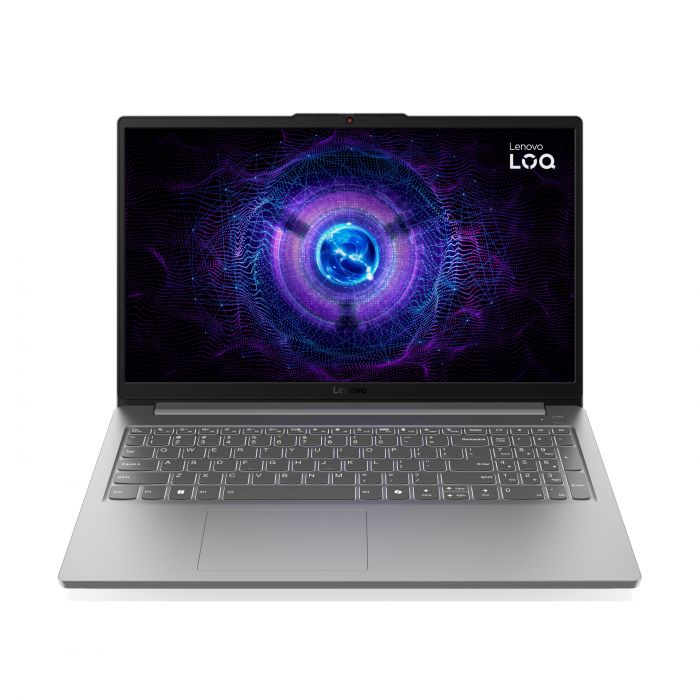 Ноутбук Lenovo LOQ-15IAX9E 15.6" FHD IPS AG, Intel i5-12450HX, 16GB, F512GB, NVD4050-6, DOS, сірий