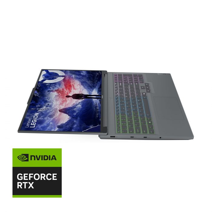 Ноутбук Lenovo Legion 5-16IRX9 16" WQXGA IPS AG, Intel i5-13450HX, 16GB, F512GB, NVD4060-8, DOS, сірий
