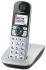 Радіотелефон DECT Panasonic KX-TGE510RUS, чорно-сріблястий
