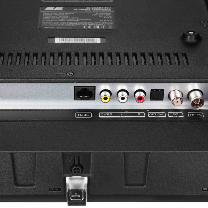 Телевізор 32" 2E LED HD 60Hz Smart WebOS Black