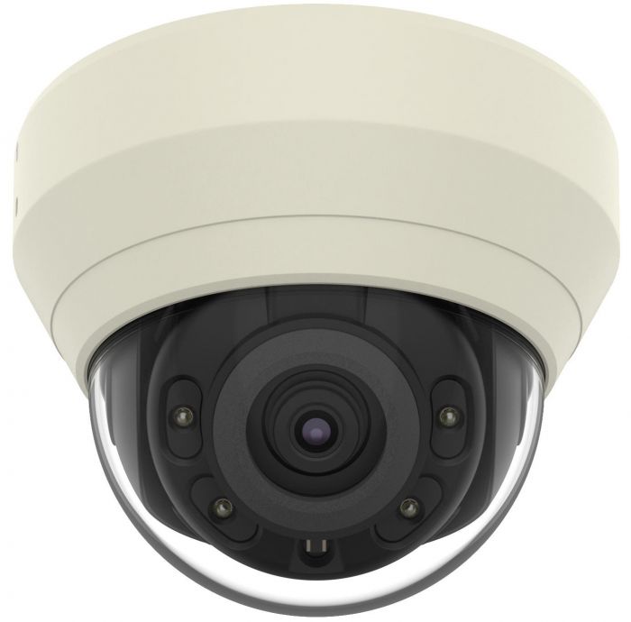 Камера IP Hanwha QND-7010R, 4MP, Indoor Dome, 2.8mm, f/2.0, IR20m, Mic, DC 12V/PoE, IK08