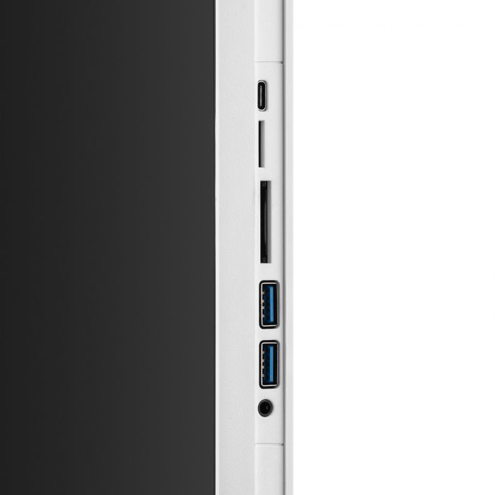 Комп'ютер персональний моноблок 2E Rational K10 27" FHD IPS Intel i5-12400, 16Gb, F512GB, UMA, B660, кл+м, FreeDos, білий