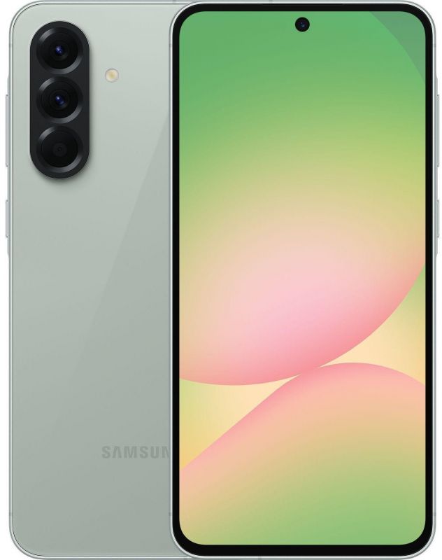 Смартфон Samsung Galaxy A56 5G (A566) 6.7" 8/256ГБ, 2SIM, 5000мА•год, оливковий