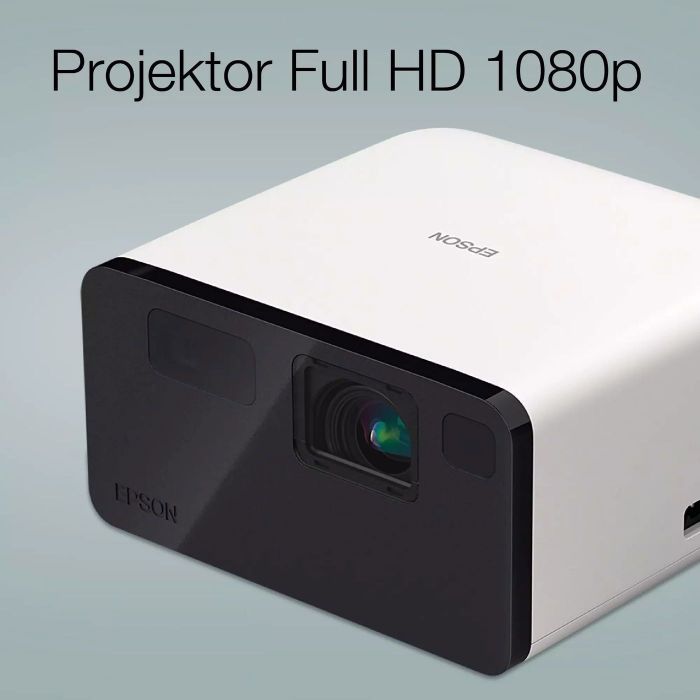 Проєктор Epson EF-21G FHD, 1000 lm, LASER, 1, Google TV, Opal Green