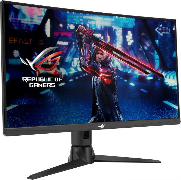 Монітор Asus 27" ROG Strix XG27AQV 2xHDMI, DP, Audio, IPS, 2560x1440, 170Hz, 1ms, sRGB 120%, CURVED, AdaptiveSync, Pivot, HDR400