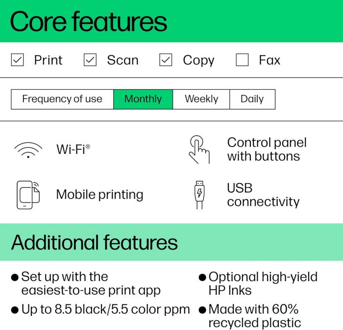 Багатофункціональний пристрій A4 HP DeskJet Ink Advantage 4276 з Wi-Fi