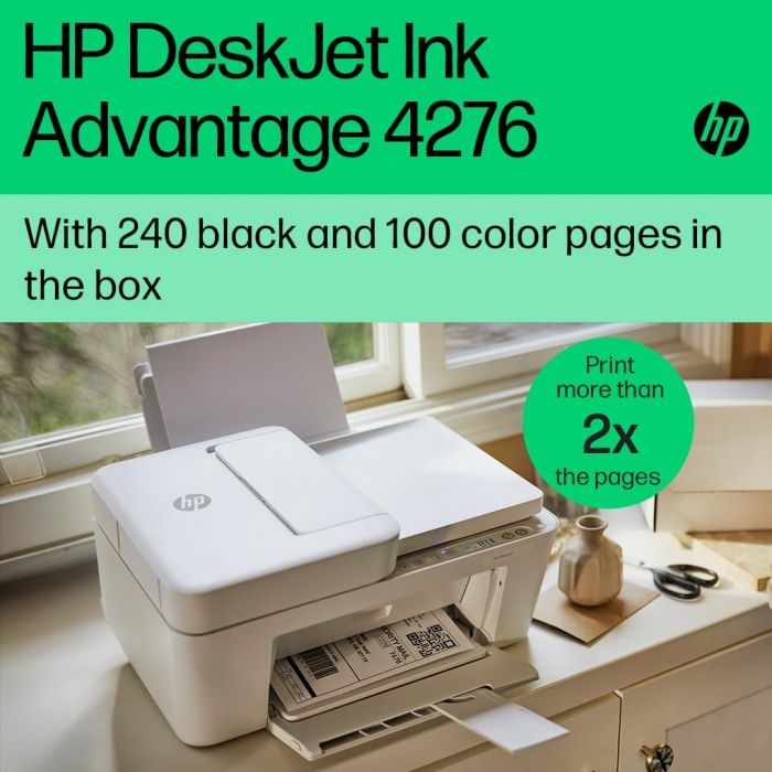 Багатофункціональний пристрій A4 HP DeskJet Ink Advantage 4276 з Wi-Fi