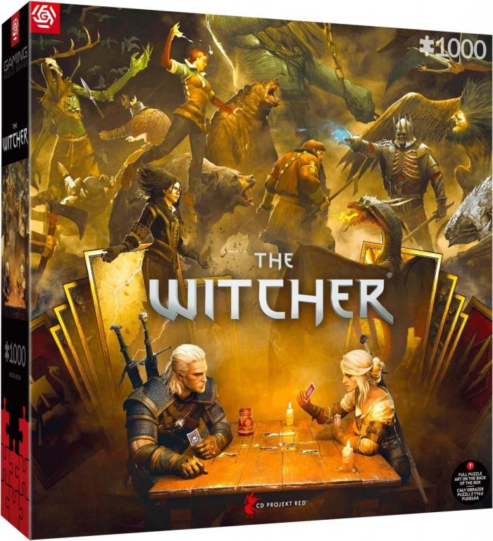 Пазл GoodLoot The Witcher Playing Gwent 1000 ел.