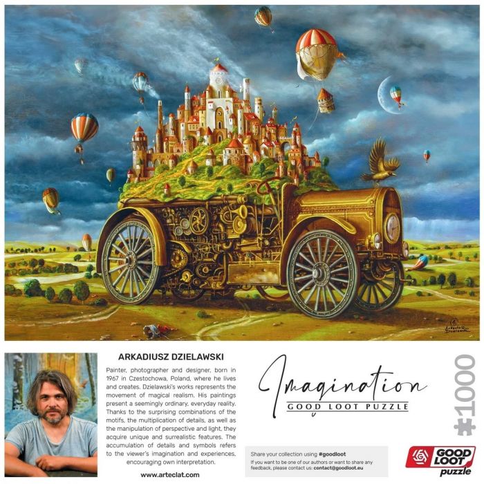 Пазл GoodLoot Imagination: Arkadiusz Dzielawski Big move 1000 ел.