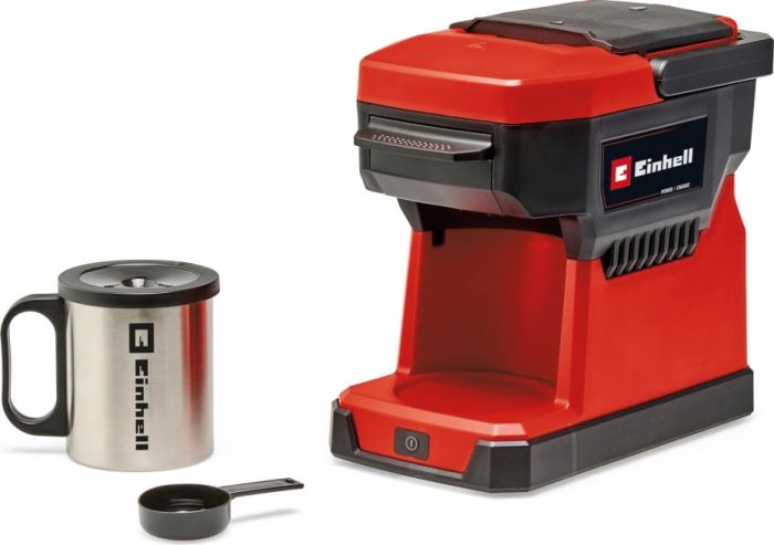 Кавомашина акумуляторна Einhell TE-CF 18 Li - Solo PXC 18В 240мл 80°С 1.2кг без АКБ та ЗП