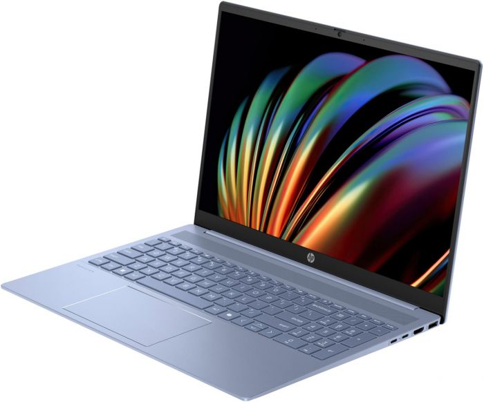 Ноутбук HP Pavilion 16-af0011ua 16" WUXGA IPS AG, Intel Ultra 5-125U, 16GB, F512GB, UMA, DOS, блакитний