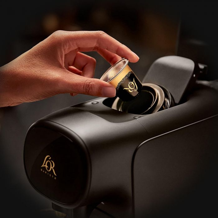 Кавомашина Philips капсульна L'OR Barista Sublime, 0.8л, капсули, чорний