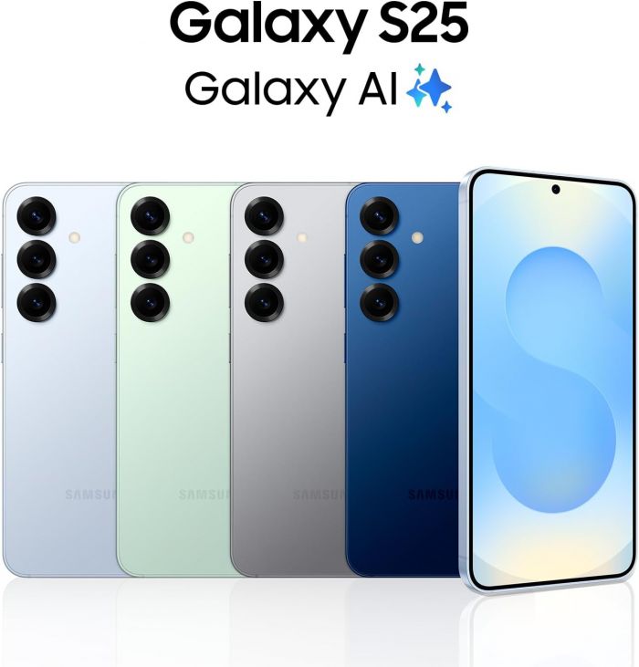 Смартфон Samsung Galaxy S25 5G (S931) 6.2' 12/256ГБ, 2SIM, 4000мА•год, м'ятний