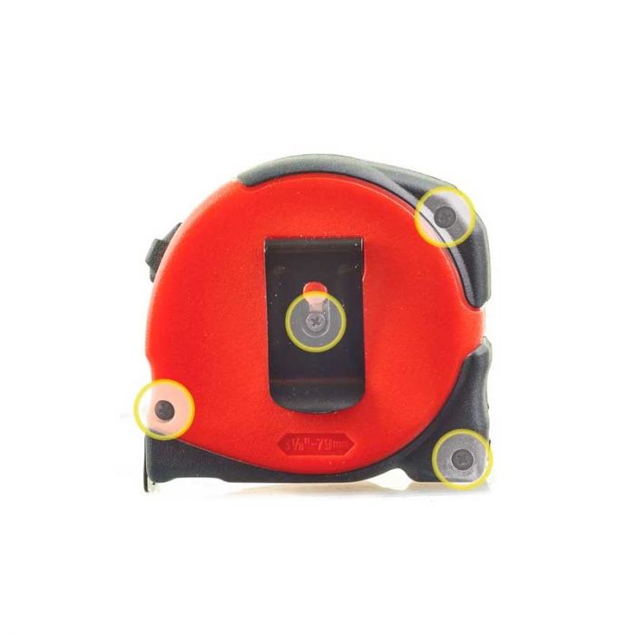 Рулетка Milwaukee, 5мх25мм, з фіксатором змотування, АБС-пластик