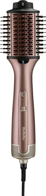 Фен-щітка Babyliss Air Power Volume, 1000Вт, 2 режими, дифузор, іоніз-я, хол. обдув, кераміка, рожевий
