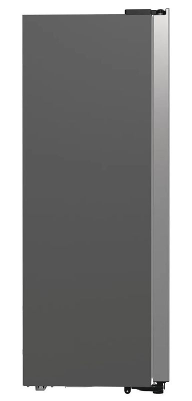Холодильник SBS Gorenje, 179х70х92см, 2 двері, 376(190)л, А++, NF+, Інв., Зона св-ті, диспенсер, генератор льоду, Зовн. Диспл, нерж