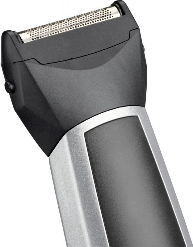 Набір для стрижки Babyliss, для бороди, вусів, голови, носа і тіла, акум., вібраційний мотор, насадок-8, чохол, сталь, сірий