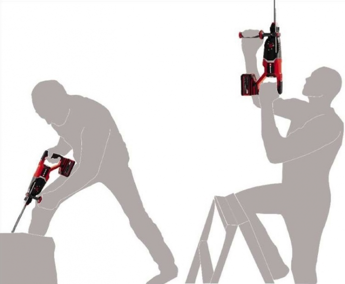 Перфоратор акумуляторний Einhell TP-HD 18/26 D Li BL - Solo PXC 18В 2.6Дж 2.9кг кейс (без АКБ та ЗП)