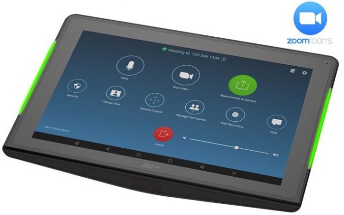 Контролер Aver CP10 G2, Android 10, дисплей 10.1', PoE+, Zoom Rooms, чорний