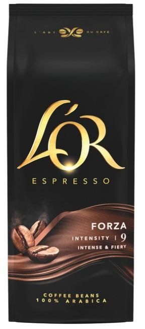 Кава L`OR зерна, 1000г, Espresso Forza, арабіка