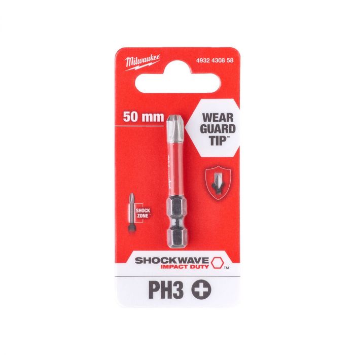 Біта Milwaukee Shockwave, PH3х50мм
