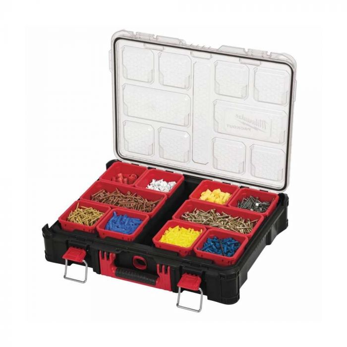 Органайзер Milwaukee універсальний Packout Organiser, 10 відділень, 50х38x12см, пластмаса