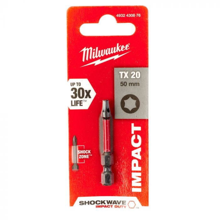 Біта Milwaukee Shockwave, Torx T20х50мм