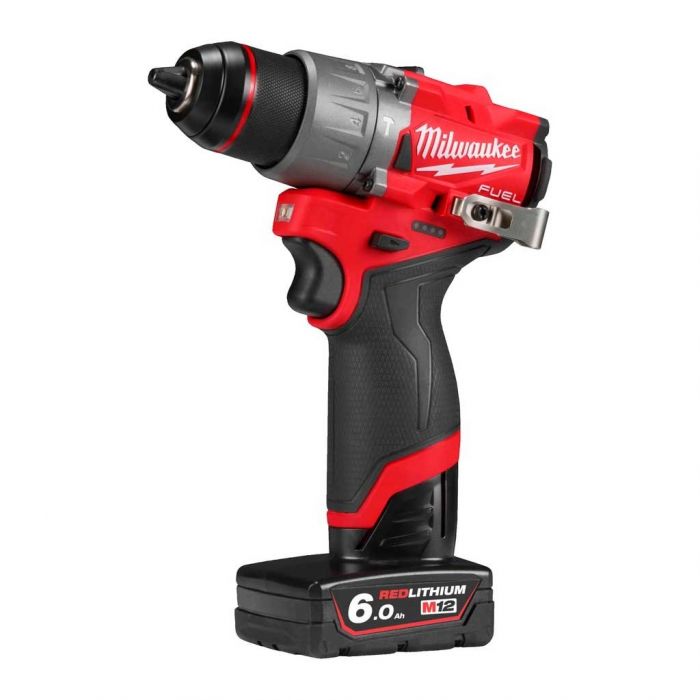 Шурупокрут-дриль акумуляторний Milwaukee M12 FPD2-402X 12В 2х4А·год 45Нм 450·1550об/хв ЗП M12 кейс 1.4кг