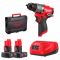 Шурупокрут-дриль акумуляторний Milwaukee M12 FPD2-402X 12В 2х4А·год 45Нм 450·1550об/хв ЗП M12 кейс 1.4кг