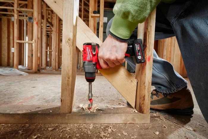 Шурупокрут-дриль акумуляторний Milwaukee M12 FDD2-0 12В 45Нм 450·1550об/хв 1.1кг без АКБ та ЗП